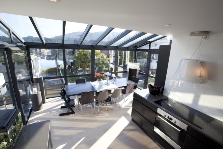 Vinterhage på Eidsvåg