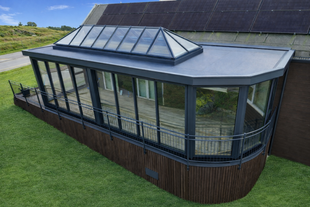 Veranda VIDE limtrestruktur