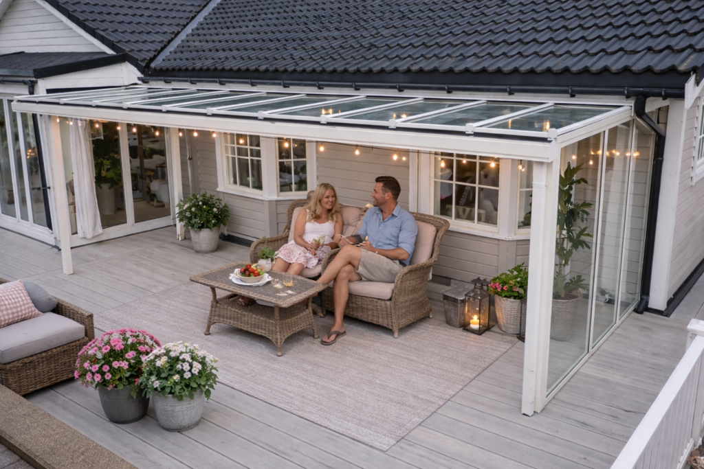 Glasstak & Glassgårder