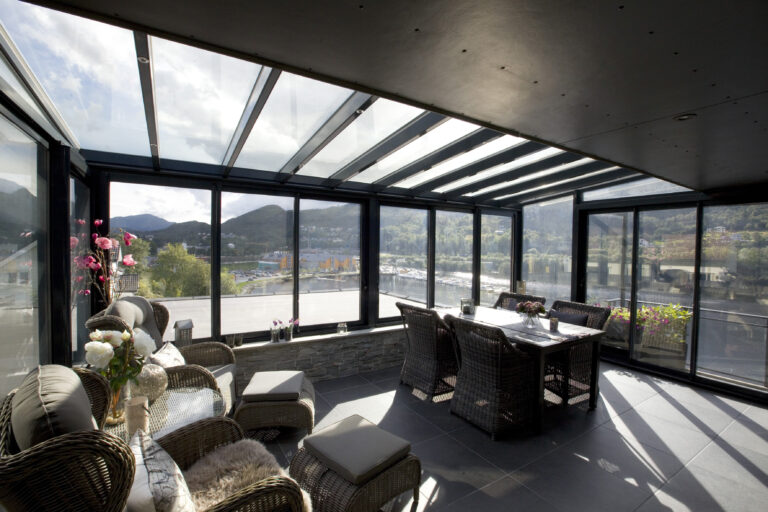 Penthouse med 180 graders utsikt