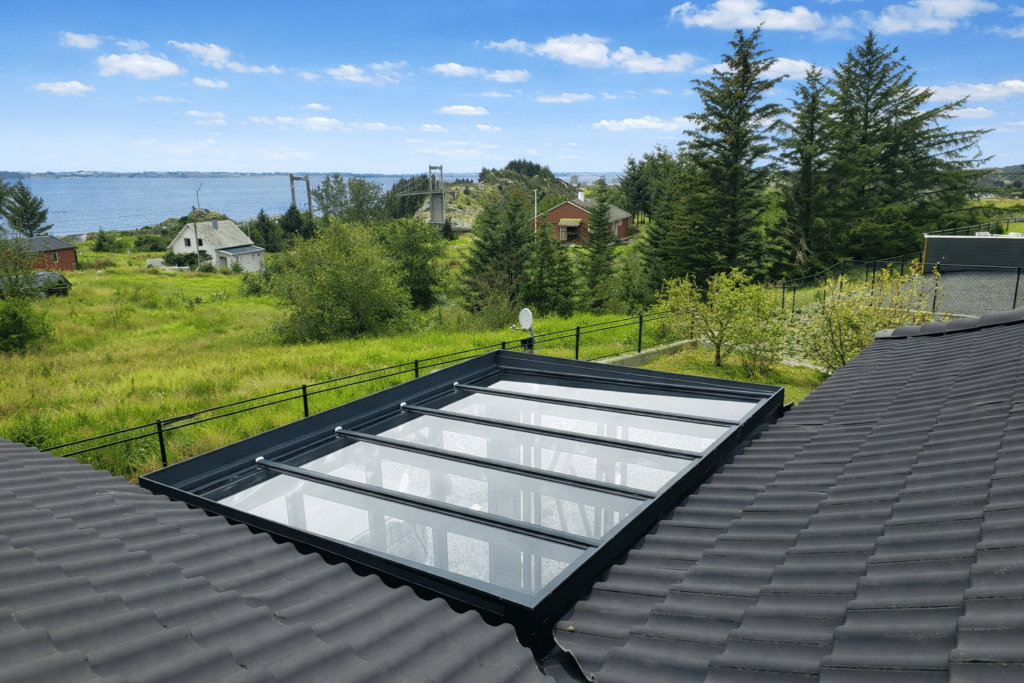 Pergola med glasstak 3